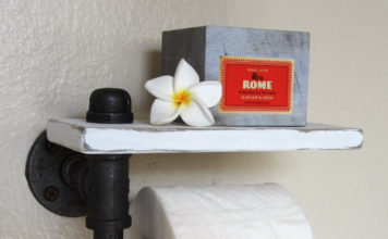 Ungewöhnliche Halter für Toilettenpapier selber machen mit Foto