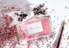 Miss Dior fragrance in a beautiful ribbon bottle