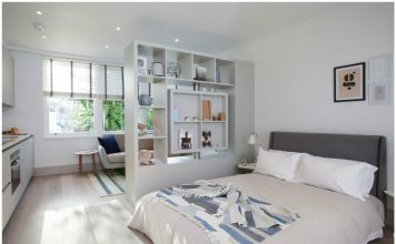 beautiful shelving unit