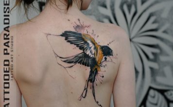 Vogel Tätowierung