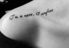 Tattoo Schriftzug für Mädchen